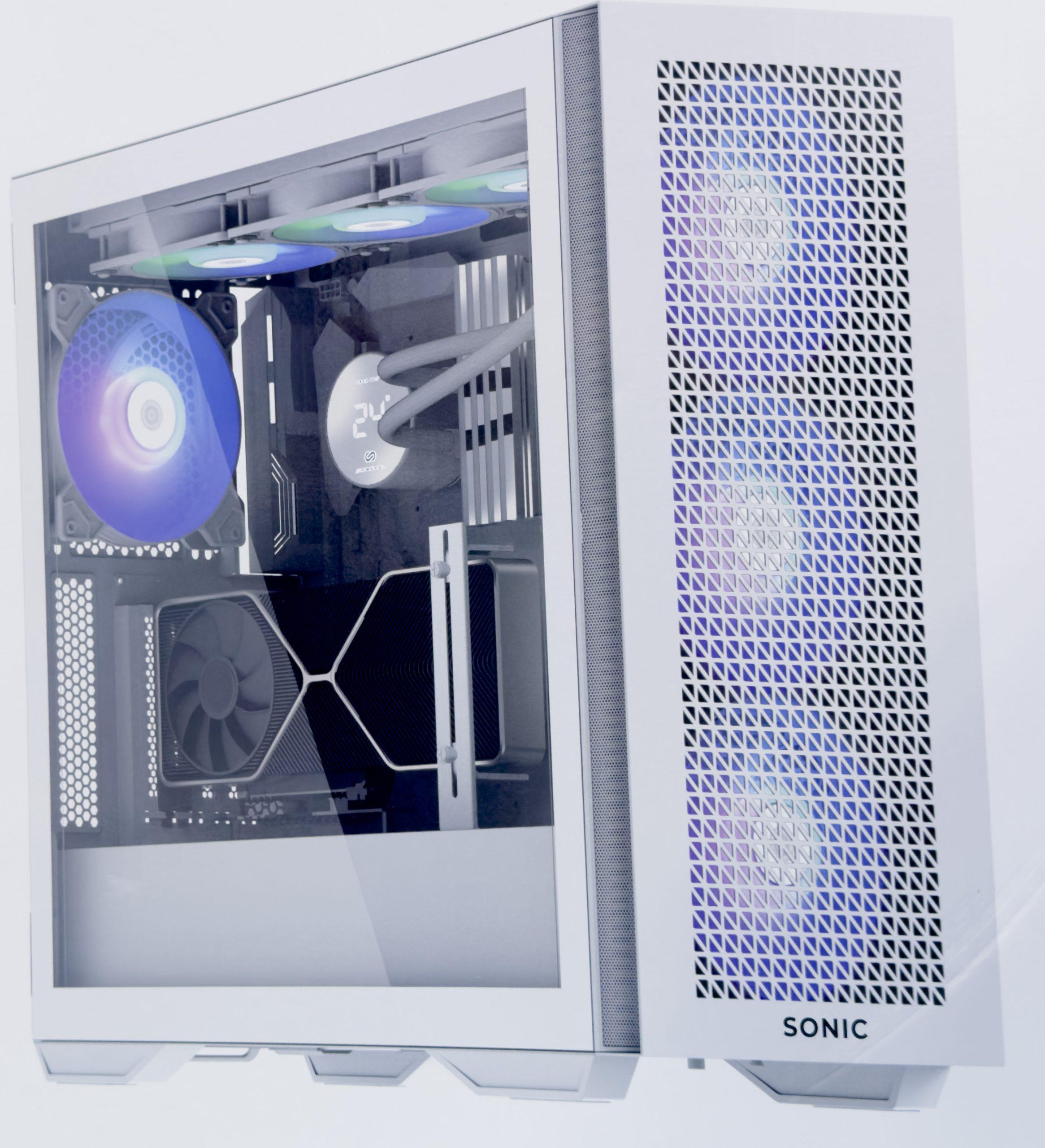 Sonic Casing H7 4 ARGB Infinity Fan ATX White Sonic Casing H7 4 ARGB Infinity Fan ATX White